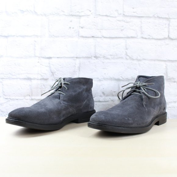 Joseph Abboud Other - Joseph Abboud Gray Suede Lace Up Chukka Boots Size 10